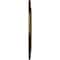 Ekena Millwork Holmdel Ceiling Medallion (Fits Canopies up to 12 7/8"), 20 7/8"OD x 12 7/8"ID x 1"P, Brass CM20HOBRS - alternate 4